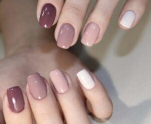 Vernis semi-permanent aux couleurs de Automnales
